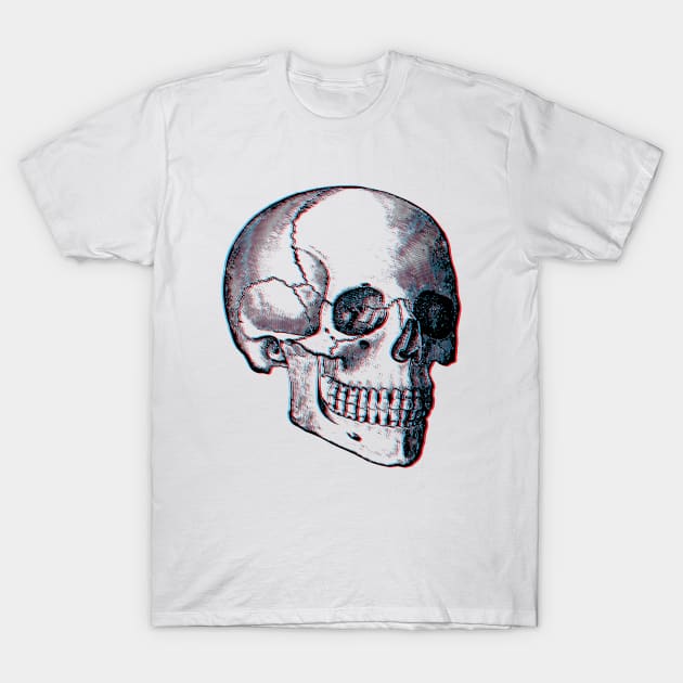 Halloween 3D Skull [HalloweenTown] T-Shirt by HalloweenTown